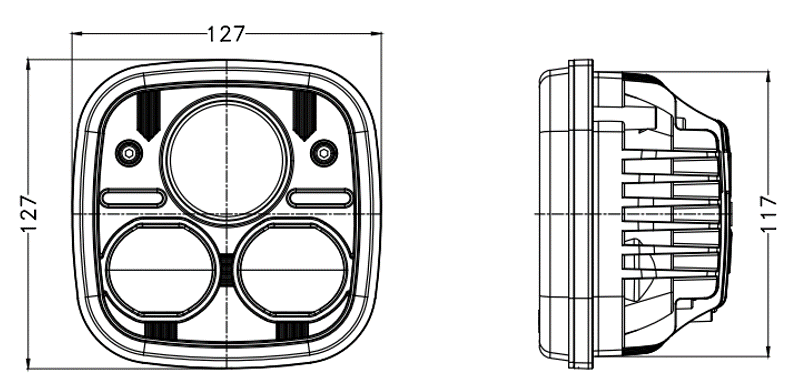 LED-AJOVALO JOHN DEERE 30-SRJ