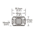 REVON LED-VAROITUSVALO  12W 9-30V
