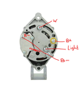 LATURI CUMMINS/CAT/BUTEC 24V 60A 857606