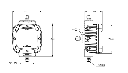REVON LED-PERUUTUSVALO 18W / 2340LM 9-30V