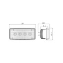 REVON 20W / 1800LM LED-TYÖVALO "JOHN DEERE"