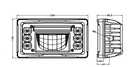 REVON LED-KAUKOVALO 90W / 7650LM / REF. 37,5
