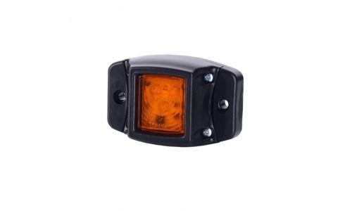 LED-SIVUÄÄRIVALO KELT. 12/24V P74 x L47 x K26 MM