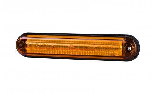 LED-SIVUÄÄRIVALO KELT. 12/24V P134 x L27 x K14,4 MM
