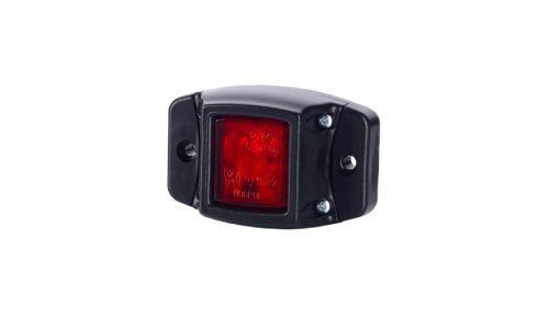 LED-TAKAÄÄRIVALO PUN. 12/24V P74 x L47 x K26 MM