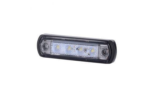 LED-ETUÄÄRIVALO PUTKEEN VALK. 12/24V P110 x L31 x K18,5 MM