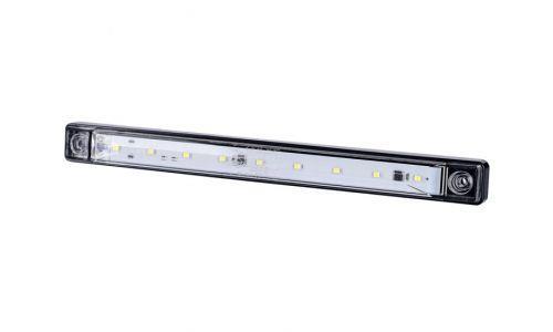 LED-ETUÄÄRIVALO VALK. 12/24V P254 x L24 x K18 MM