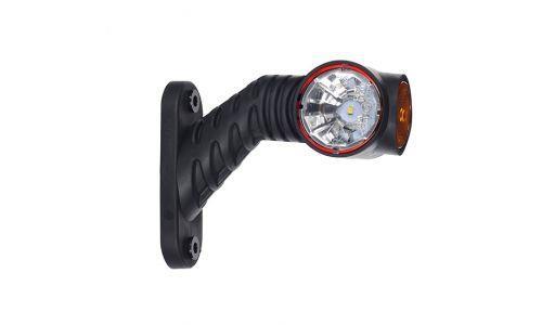 LED-KUMIVARSIVALO 125MM OIKEA PUN./KELT./VALK. 12/24V