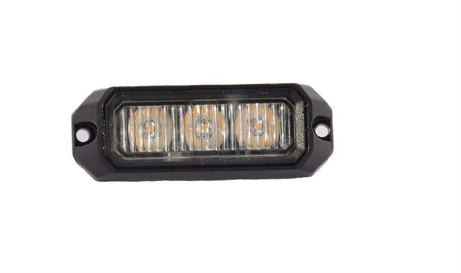 LED-TASOVILKKU KELT. 3 LEDIÄ 12-24V