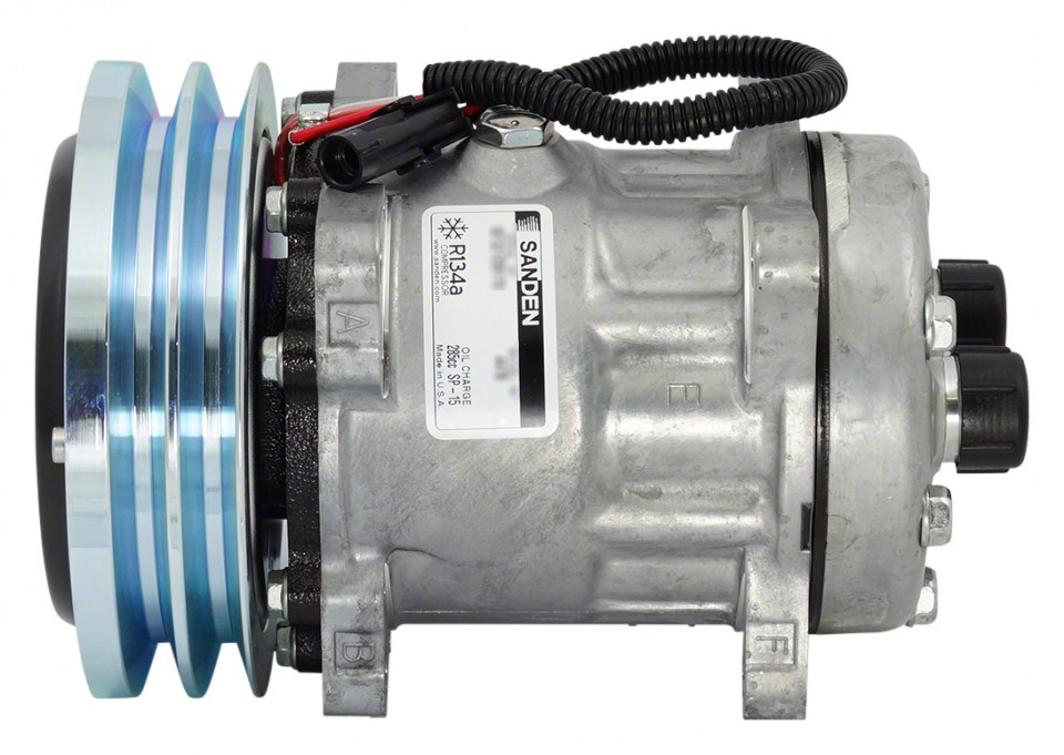 KOMPRESSORI CASE NEW HOLLAND UUSI SANDEN SD7H15-4609/4478